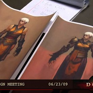 Female Monk Class - concept art