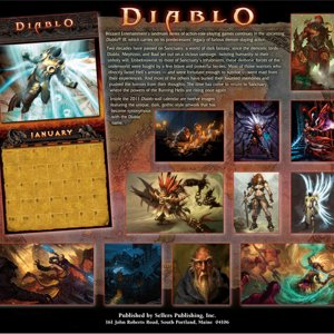 Diablo III 2011 Calendar