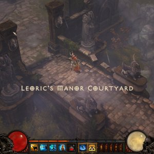 Leoric's Manor (Courtyard)