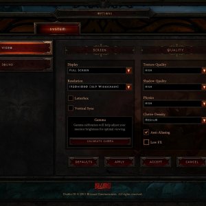 New UI Optinos