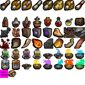 Assorted Inventory Items