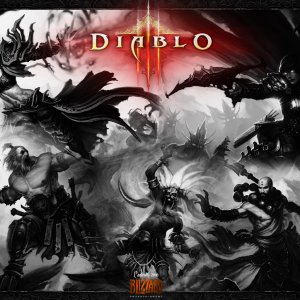 Diablo - Classes - Black and White