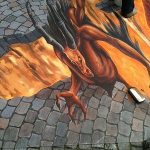 Diablo street art