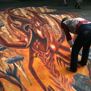 Diablo street art