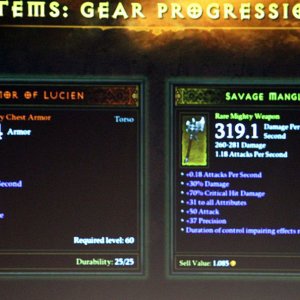 Gear Progression