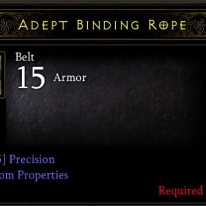 Adept Binding Rope