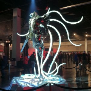 Giant Tyrael Statue