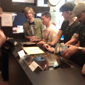 Book of Cain signing