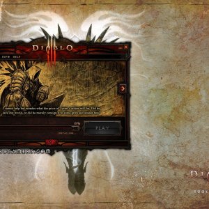 The Diablo 3 Retail Version Installer Screens