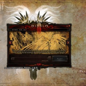 The Diablo 3 Retail Version Installer Screens