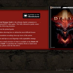 Brady Games Diablo 3 Strategy Guide