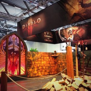 Diablo 3 Booth at Gamescom