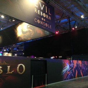 Diablo 3 Booth at Gamescom