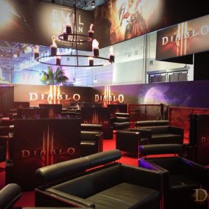 Diablo 3 Booth at Gamescom