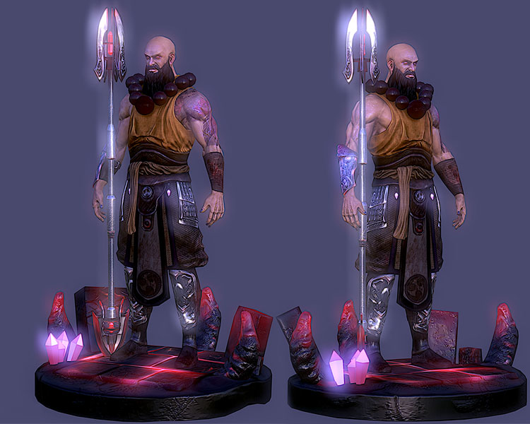 3-D Monk