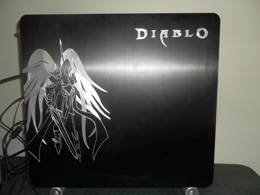 Auriel D3 Computer Case Etching