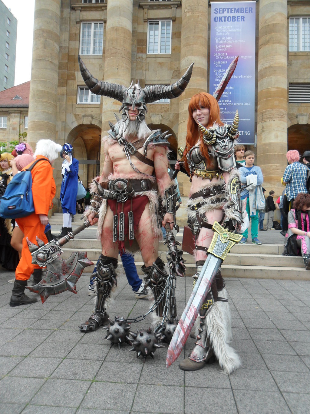 Barbarian couple