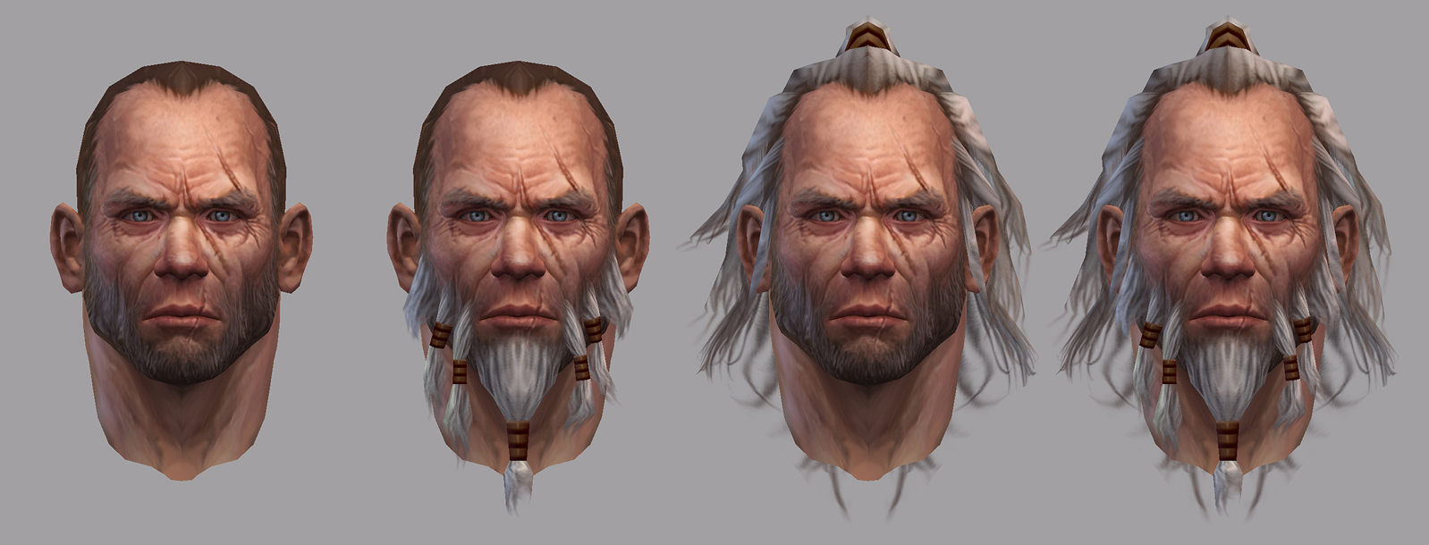 barbarian face concept