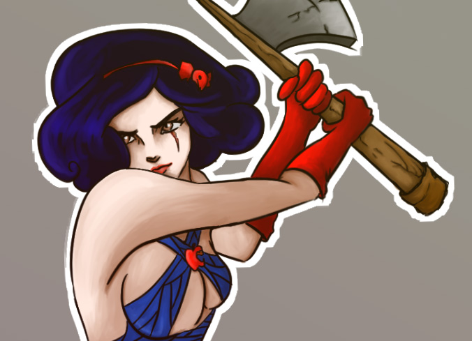 barbarian snow white