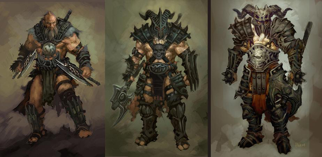 Barbarian triptych