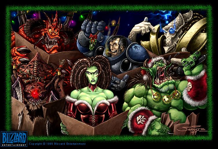 Blizzard Xmas Card '99