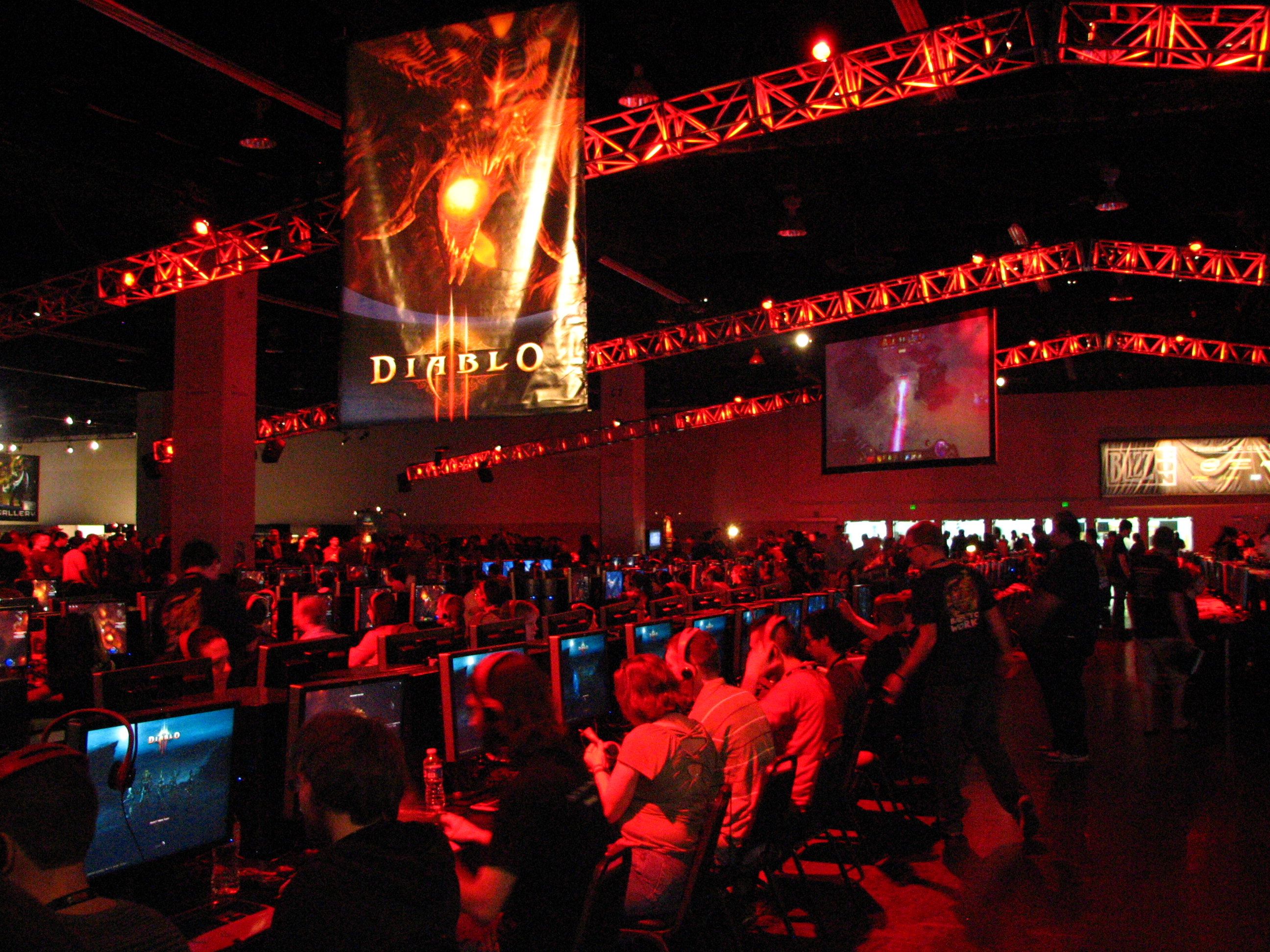 Blizzcon 2010 Diablo Play Stations