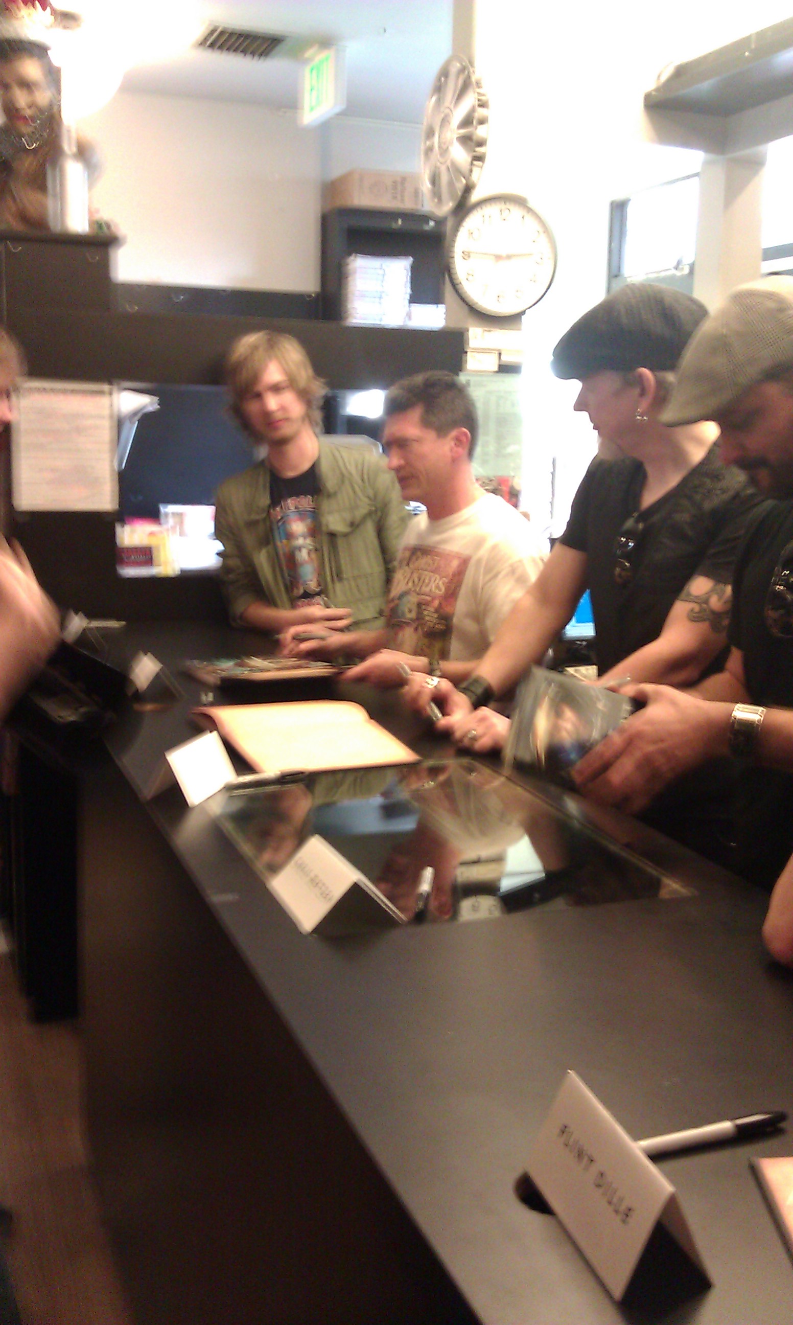 Book of Cain signing