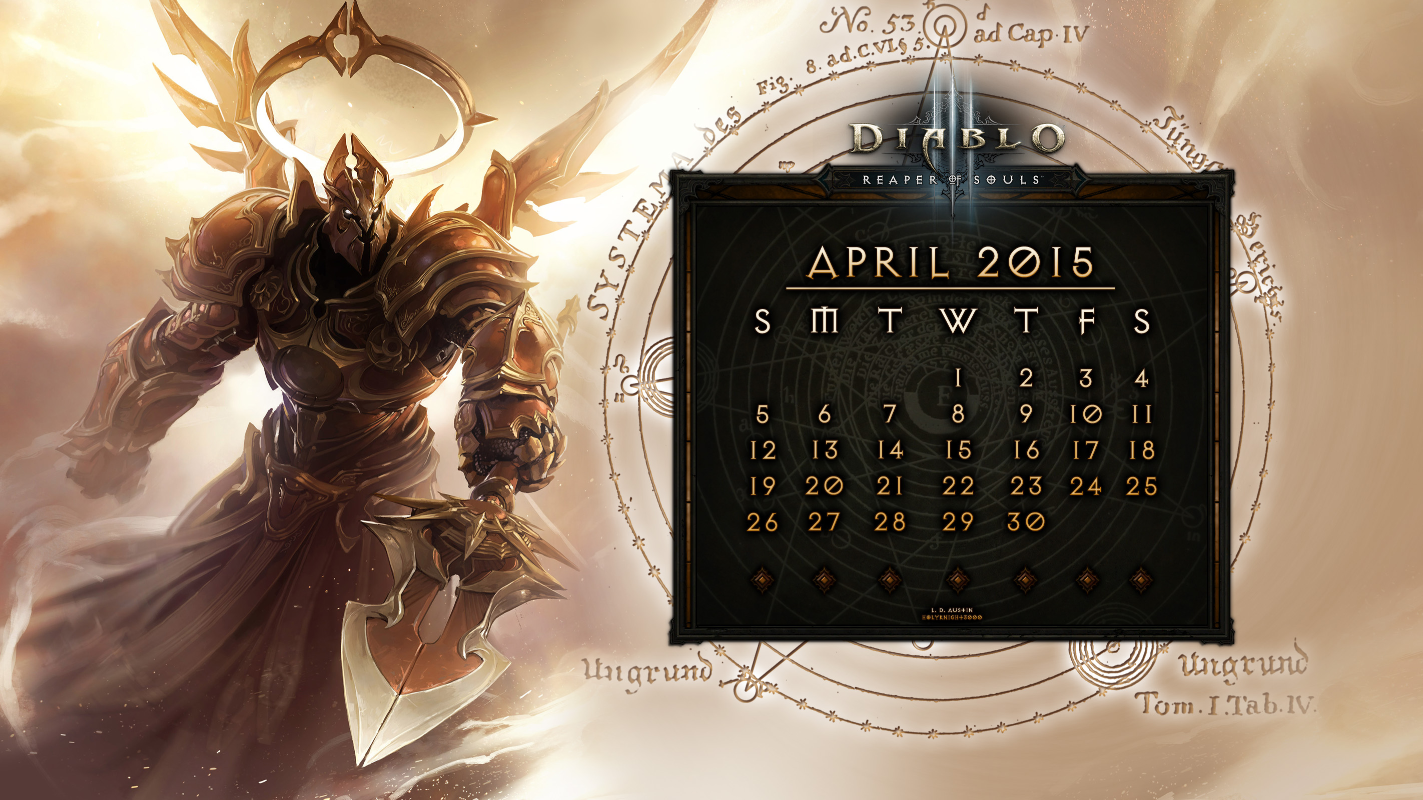 Calendar #10: April 2015