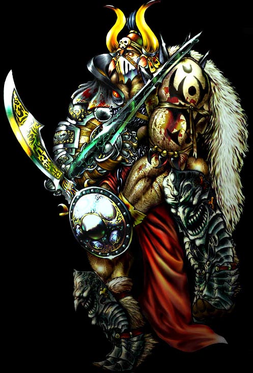 Colorful Barbarian