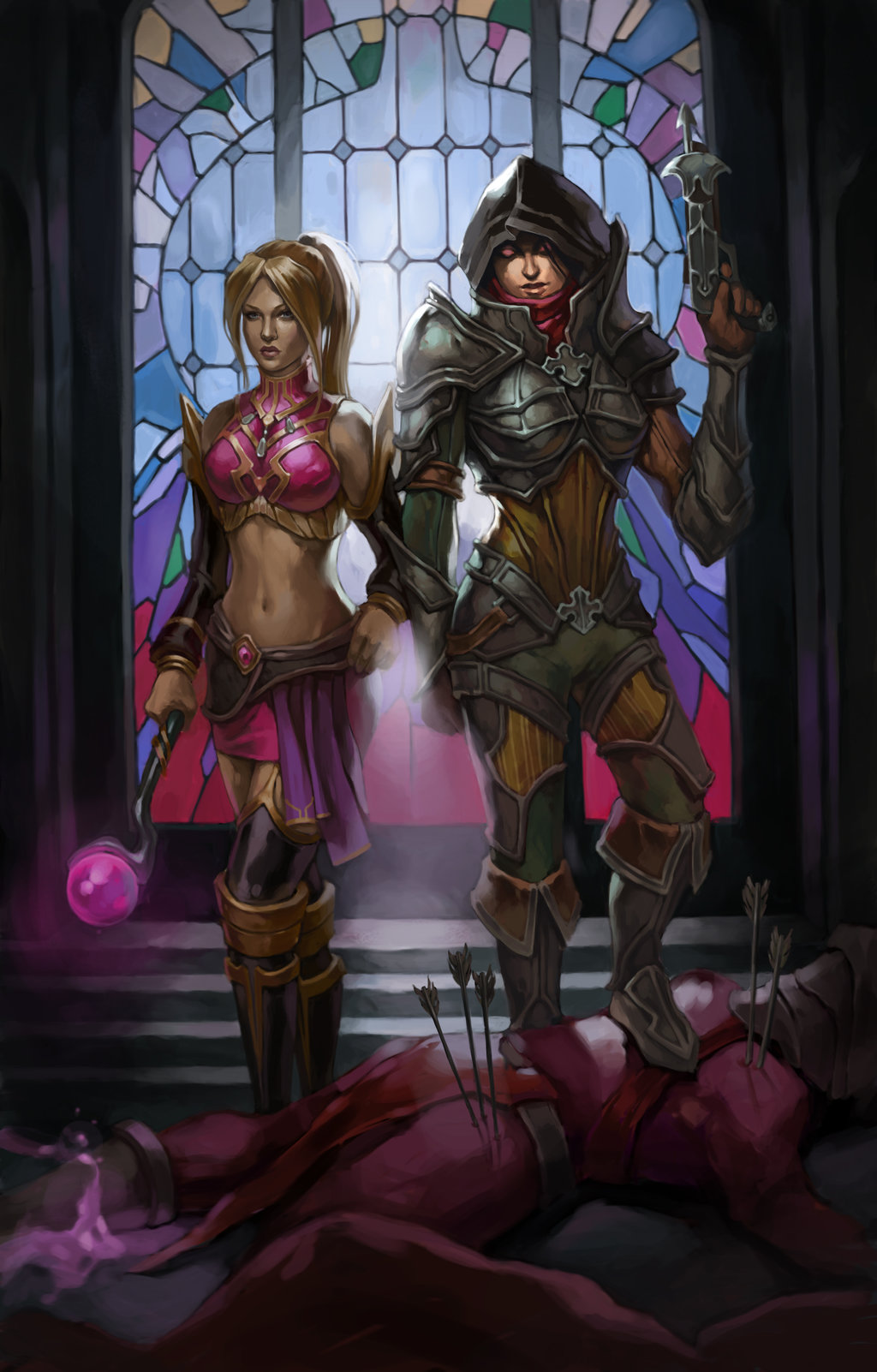 Demon Hunter &amp; Enchantress Party