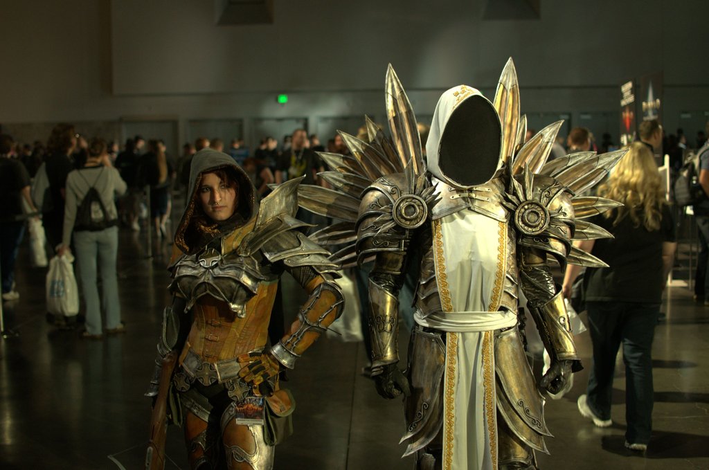 Demon Hunter and Tyrael