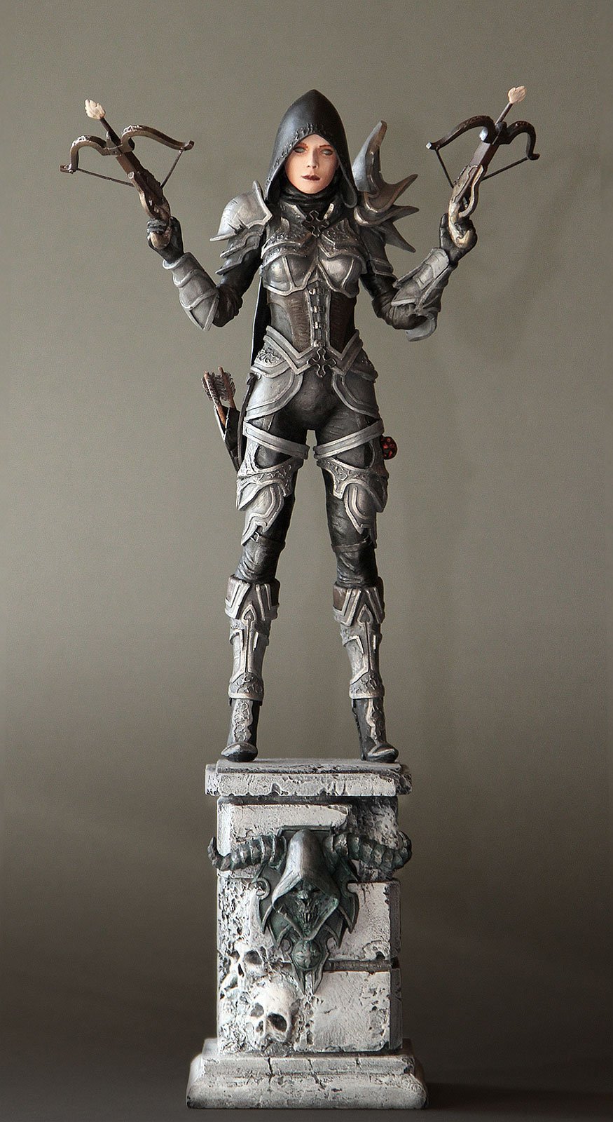 Demon Hunter Sculpture