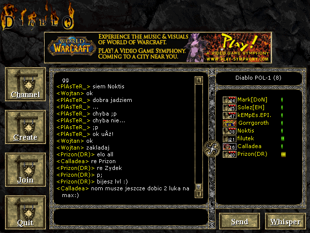 Diablo 1 Chat