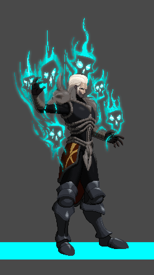 Diablo 2 Necromancer: Pixel Art