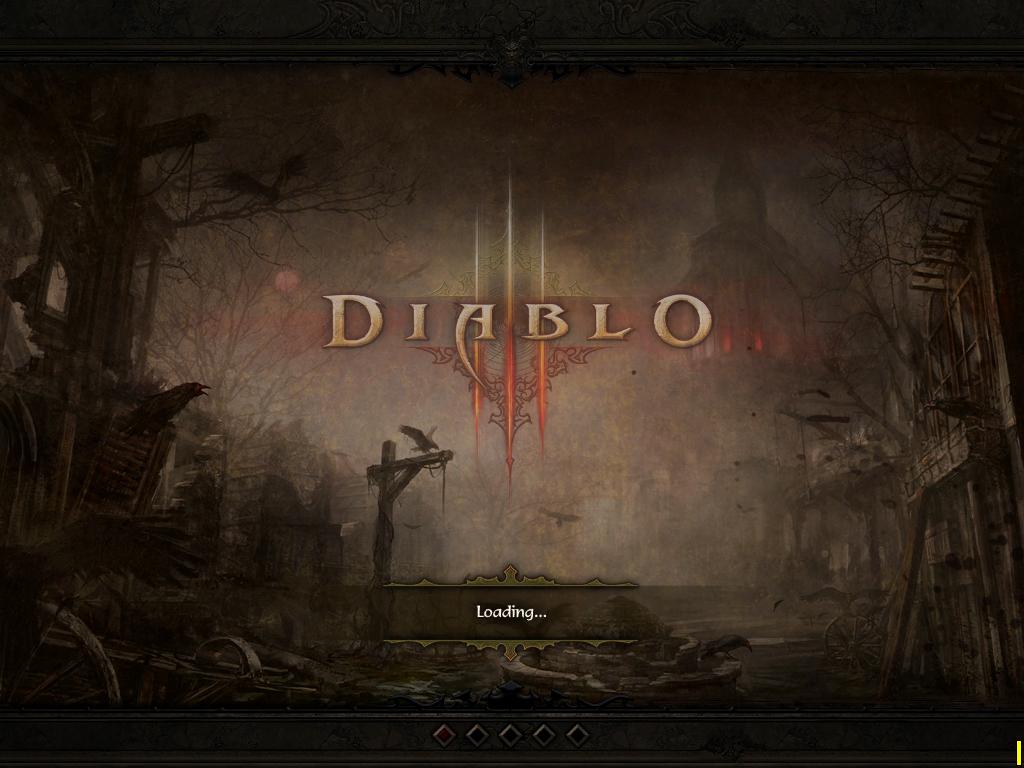 Diablo 3 Beta Loading Screen