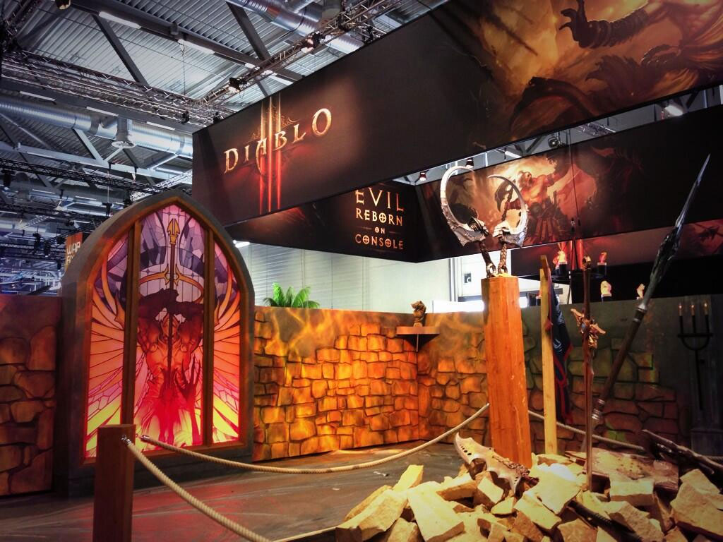 Diablo 3 Booth at Gamescom