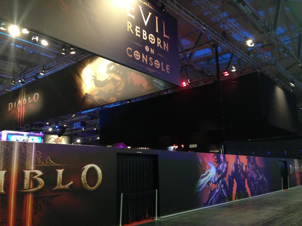 Diablo 3 Booth at Gamescom