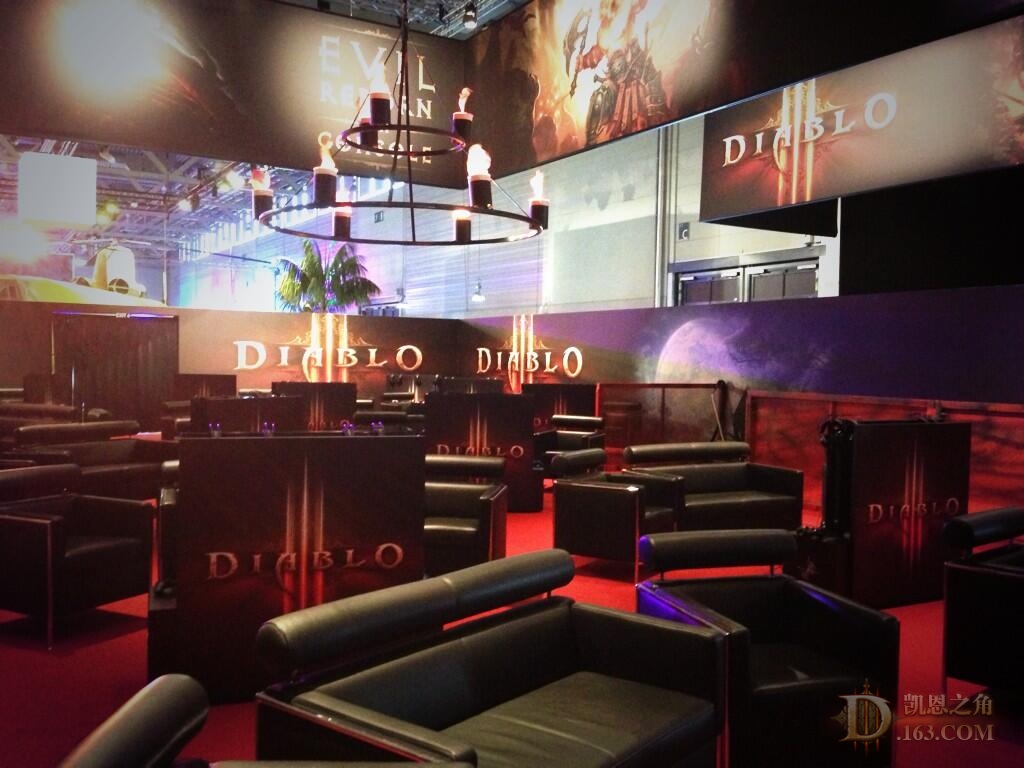 Diablo 3 Booth at Gamescom