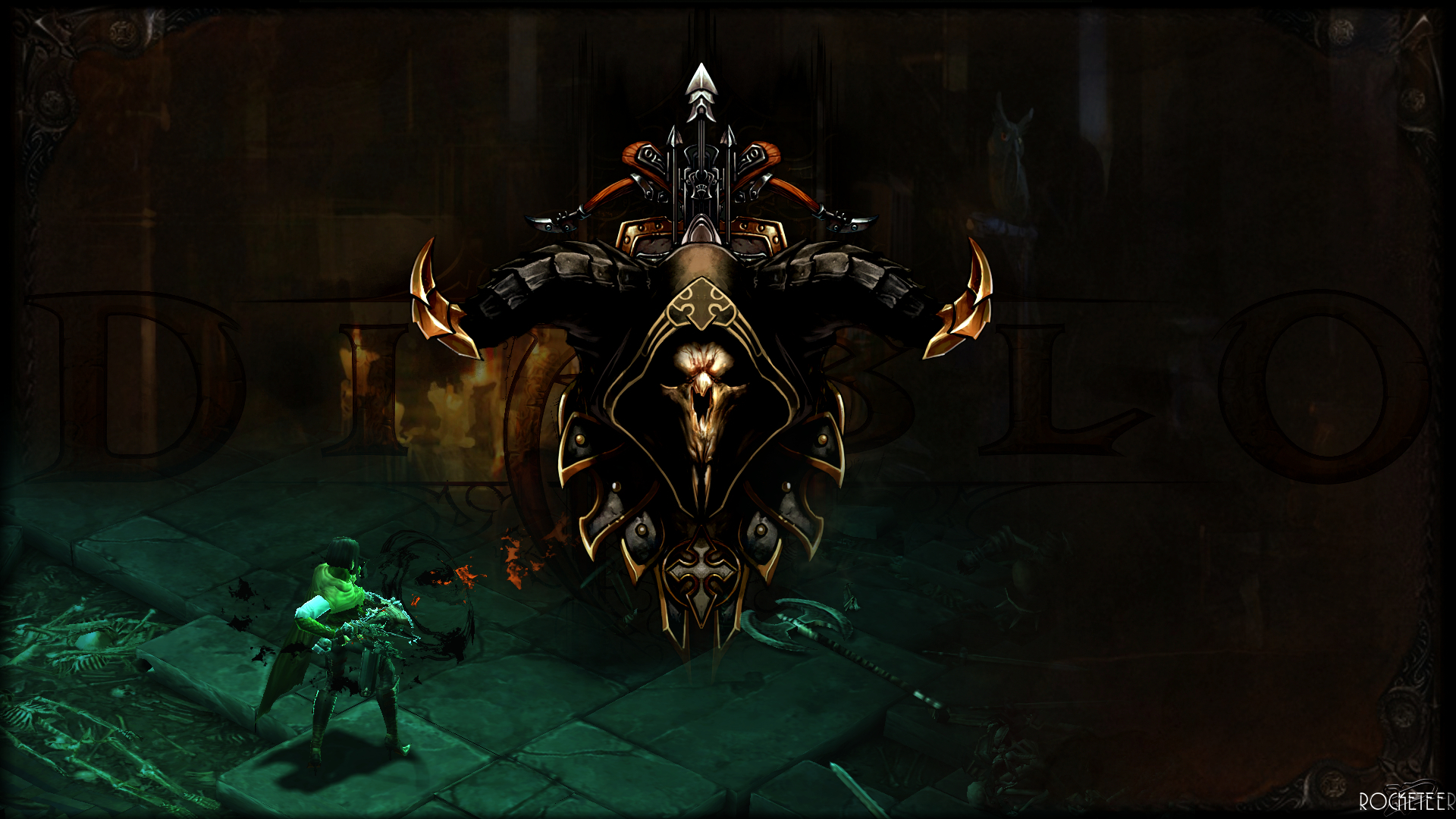 Diablo 3 Class Crest Demonhunter