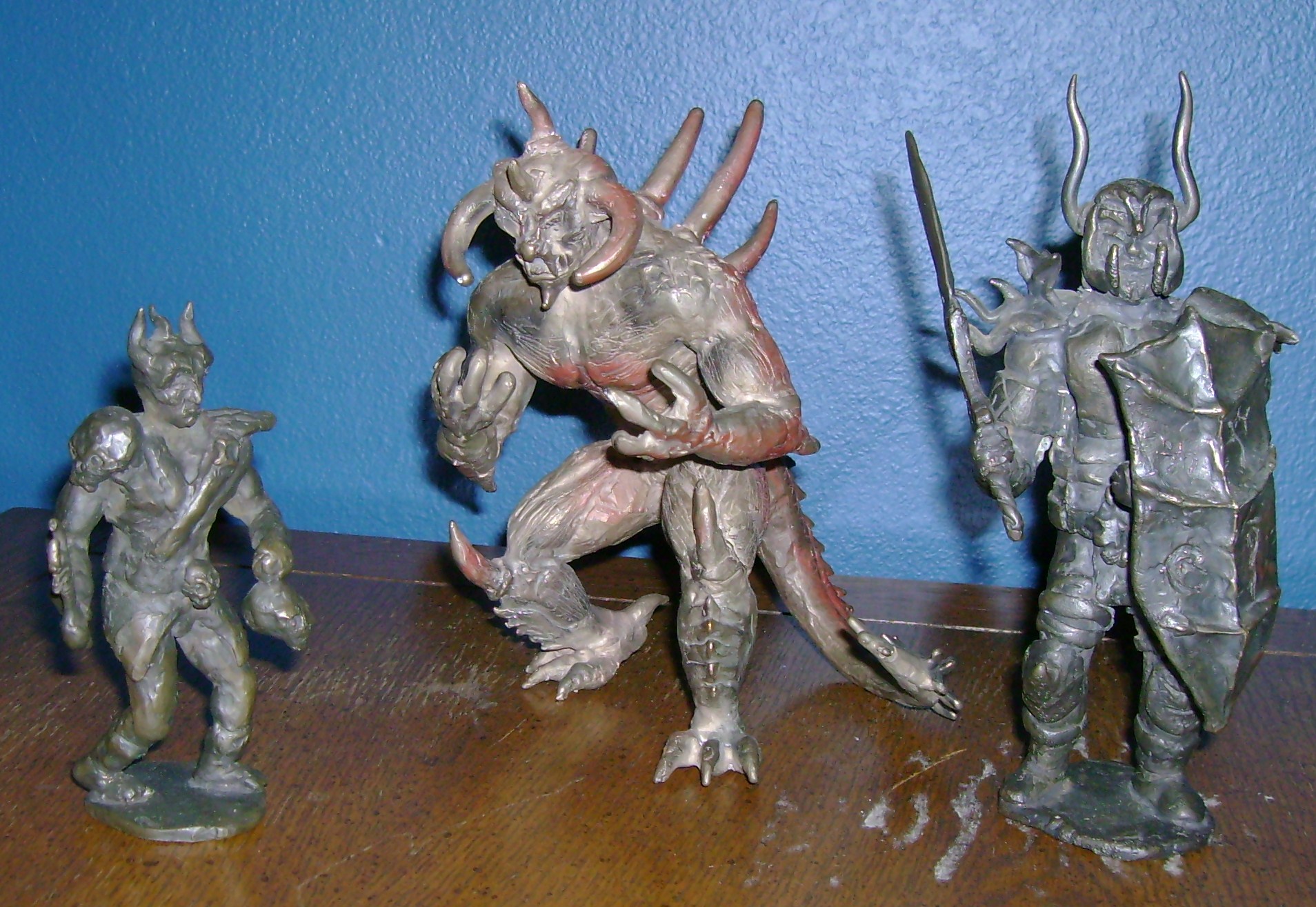 Diablo statues