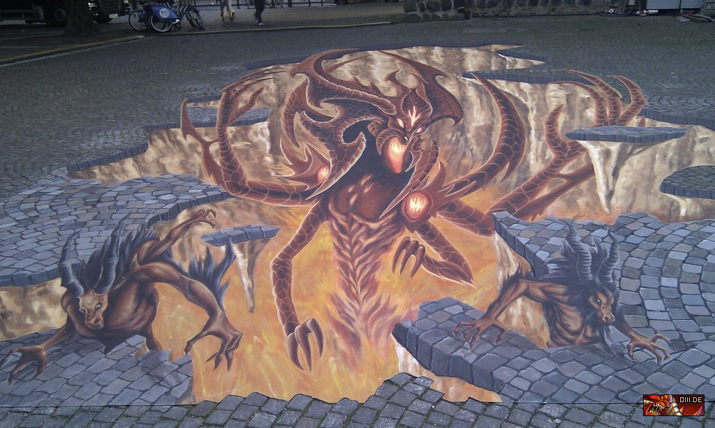 Diablo street art