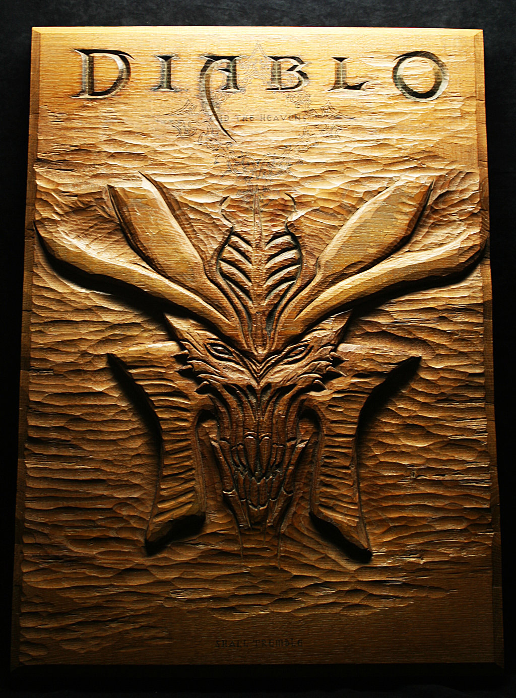 Diablo Wood Sculpture