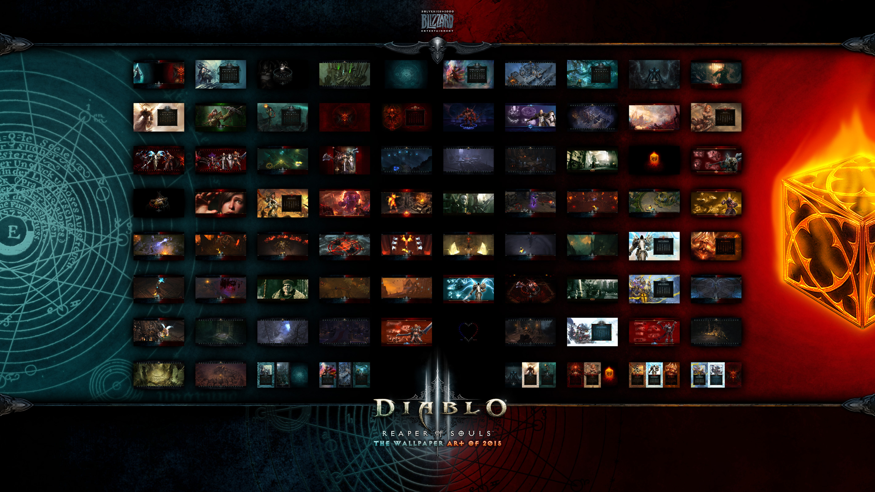 DiabloL The Wallpaper Art of 2015