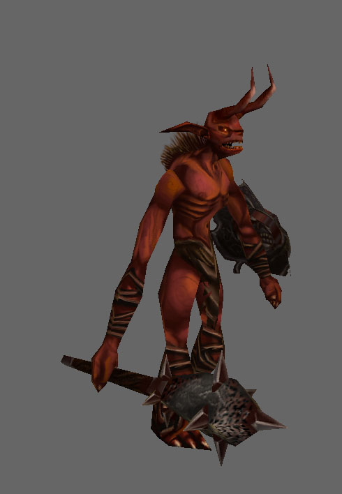 Fan Created 3-D model - Fallen Imp