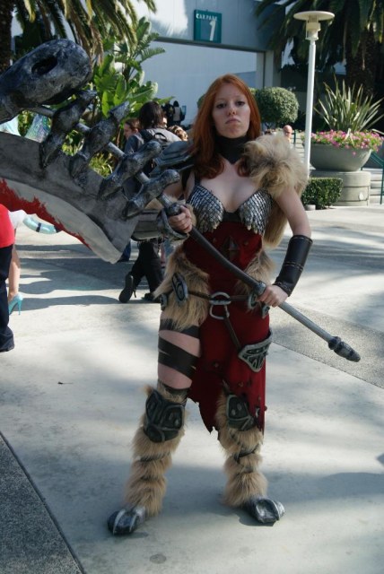 Female Barbarian @ Blizzcon 2011