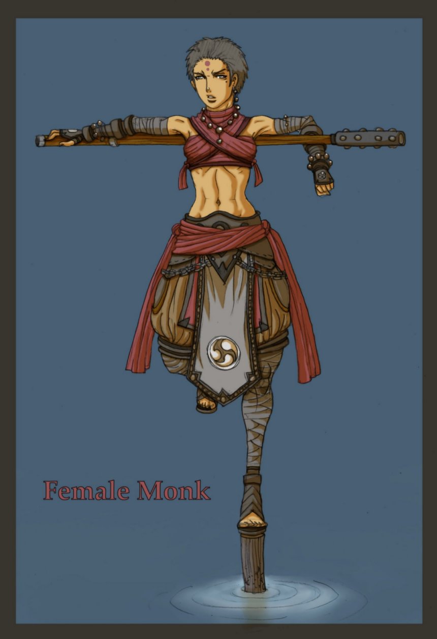 Female Monk