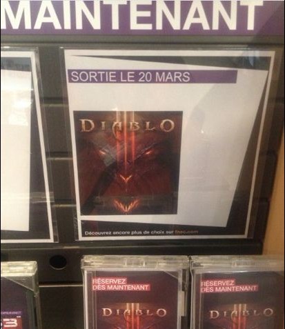 French retailer 20 March release