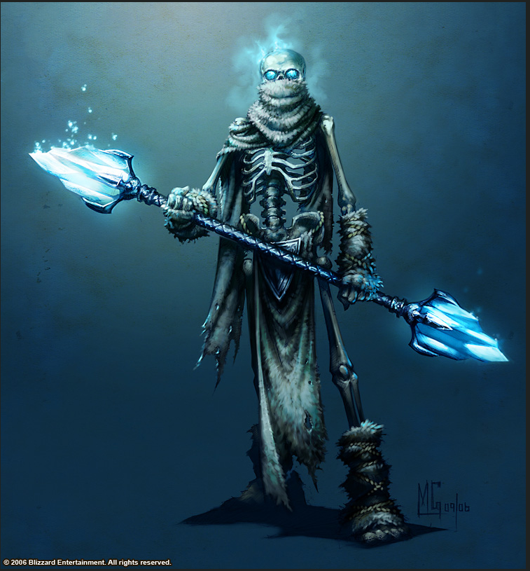 Frozen Skeleton Mage