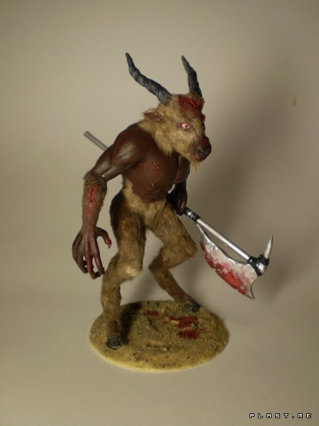 Goatman Sculpture