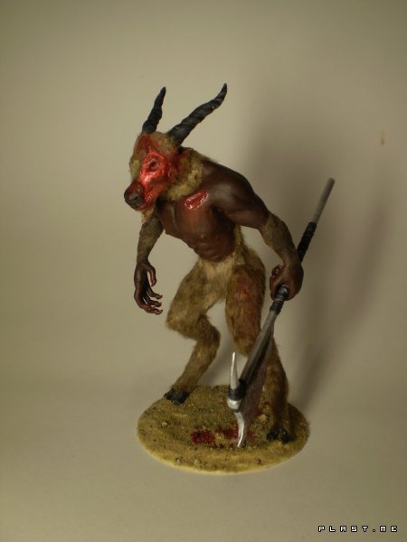 Goatman Sculpture